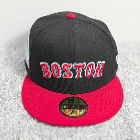 New Era Other - New Era 59FIFTY Boston Red Sox Spring Training Side Patch 7 1/2 Fitted Cap Hat